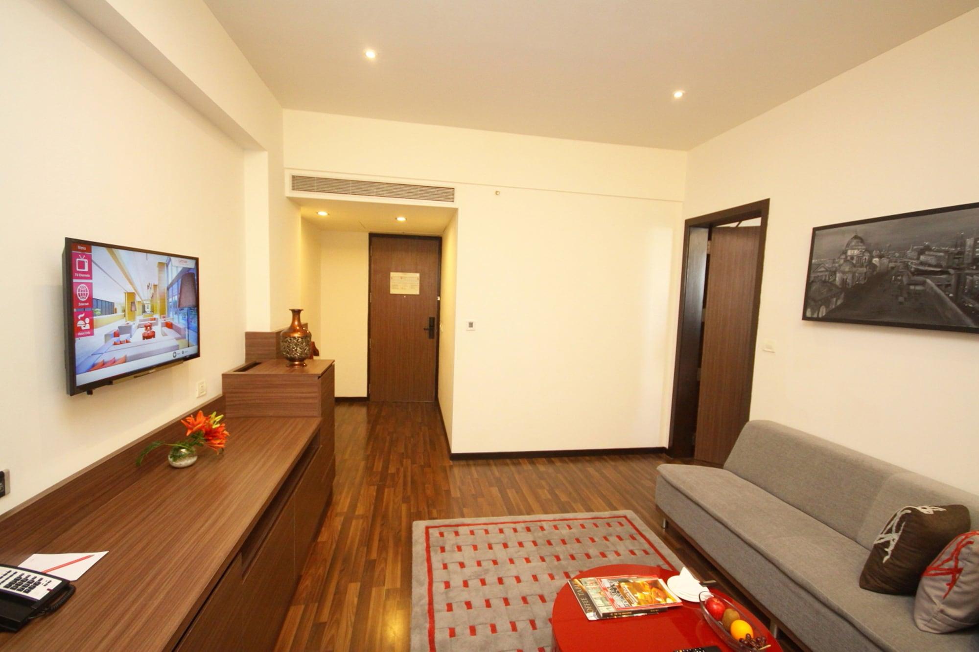Vivanta Kolkata Em Bypass Екстериор снимка A suite at the hotel